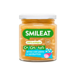 Smileat Cachitos Arroz Con Pavo Y Verduras