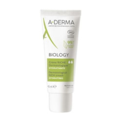 A-Derma Biology Crema Rica Dermatologica Hidratante