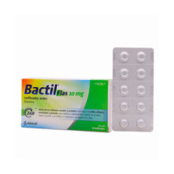 Bactil flas 10 mg 10 liofilizados orales